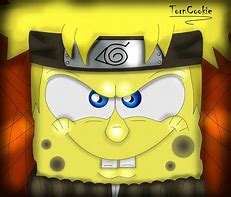 Image result for SpongeGar Naruto Meme