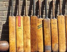Image result for Old-Fashioned Cricket Bat
