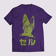 Image result for Dragon Ball Z Cell Shirt