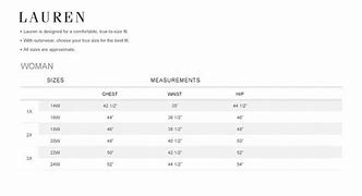 Image result for Ralph Lauren Jumper Size Chart