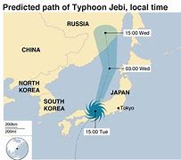 Image result for Japan Typhoon Map