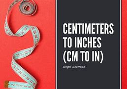 Image result for 95 Cm to Inches Chart