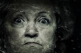 Image result for Scary Old Lady Face
