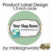 Image result for Round Product Labels