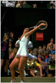 Image result for Chris Evert Playing Tennis at Wimbledon