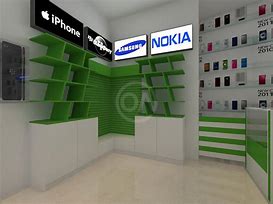 Image result for Interior Design Handphone Retail Plants Modern Steel Concept