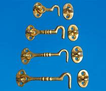 Image result for Vintage Brass Hooks