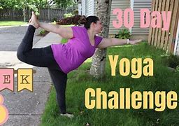 Image result for 30-Day Yoga Challenge Printable