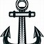 Image result for 2D USN Fouled Anchor Vector