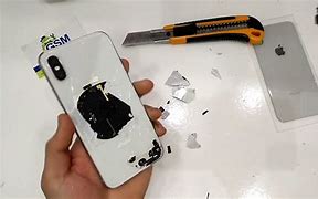 Image result for Broken iPhone From the Glass Back