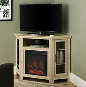Image result for Small TV Stand with Fireplace