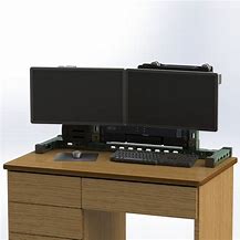 Image result for Dual Screen Industrial Console