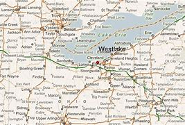 Image result for Westlake Ohio Map