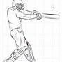 Image result for Pencil Drawing of Cricket Field Labeled