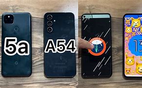 Image result for Samsung A54 vs Pixel 5A