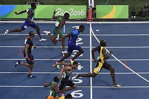 Image result for Olympic 100-Meter Dash