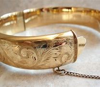 Image result for Wide Gold Bangle Bracelet