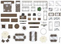 Image result for Couch in Floor Plan View