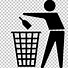 Image result for Food Waste Garbage Clip Art Black and White