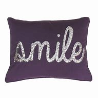 Image result for Sequin Smile Pillow