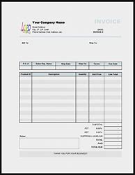 Image result for QuickBooks Auto Repair Invoice Template