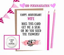 Image result for Funny Dirty Anniversary Cards