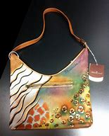 Image result for Painted Leather Purses