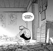 Image result for Chainsaw Man Sitting Meme