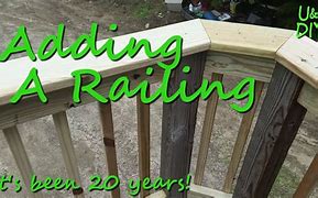 Image result for How to Install Deck Railing