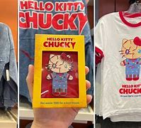 Image result for Chucky Dressed Up as Hello Kitty