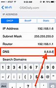 Image result for iPhone Config DNS