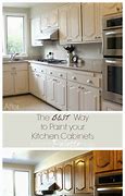 Image result for Best Way to Paint Kitchen Cabinets