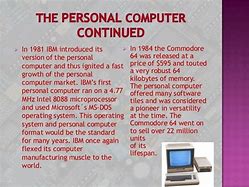 Image result for World's First Personal Computer