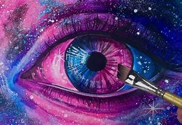 Image result for DIY Galaxy Canvas Painting