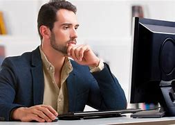 Image result for Person Looking at a Screen