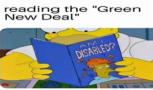 Image result for Green New Deal Memes