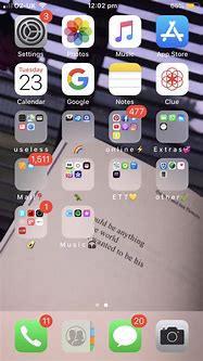 Image result for iPhone 14 Astetic Home Screen
