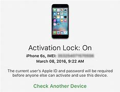 Image result for Activation Lock iPad Message