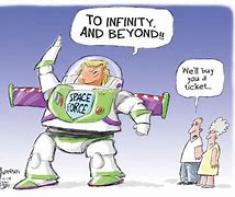 Image result for Funny Trump Space Force