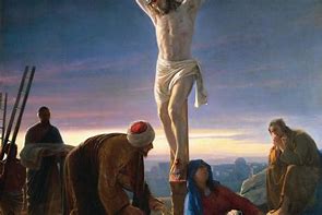 Image result for Jesus Nailed the Cross Painting