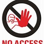 Image result for no access signs emojis