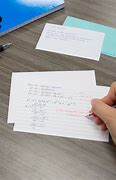 Image result for Writing On Index Card