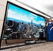 Image result for what is the biggest tv screen?