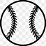 Image result for Softball Baseball Heart Clip Art