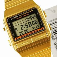 Image result for Gold Watch Casio On Wrist