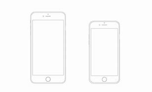 Image result for Vector Line Outline of iPhone