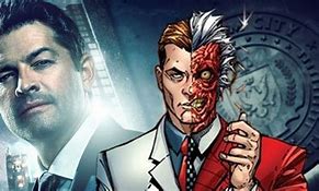 Image result for Harvey Dent Gotham Knights Messed Up Face