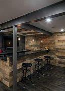 Image result for Basement Wood Wall Ideas