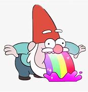 Image result for Gravity Falls Gnome Rainbow