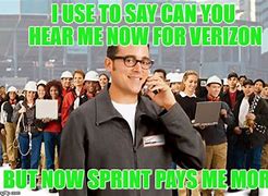 Image result for Sprint Verizon Guy Meme